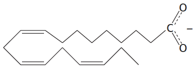 The above molecule is an Omega-____ fatty acid.