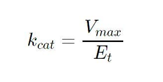 What is the equation for Turnover Number? (see image)