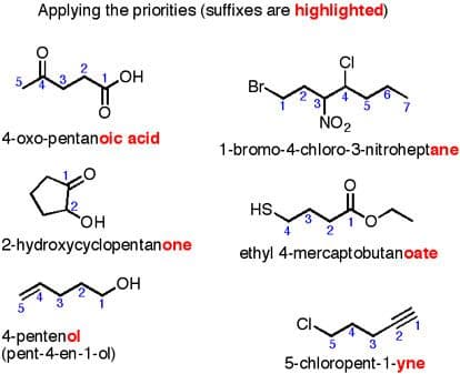 In a more complex molecule with a higher-priority group that takes precedence over the carbonyl, we name aldehydes and…