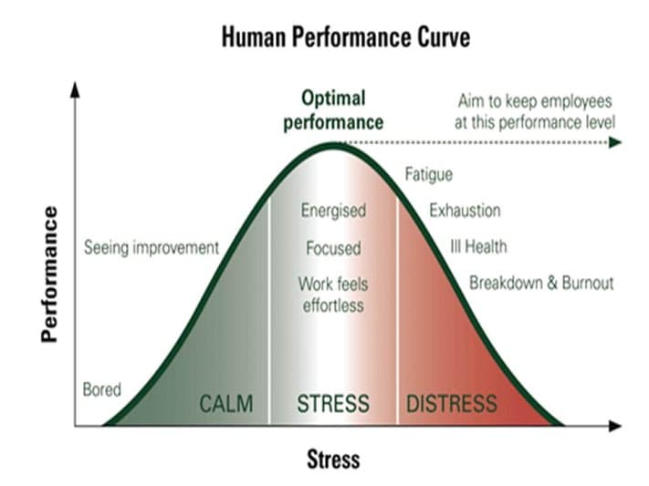 Optimal arousal theory states that optimal performance requires optimal arousal .