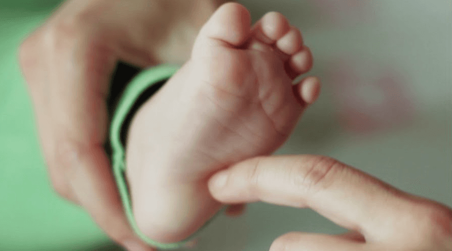 The babinski reflex is when an infant's big toe is extended and other toes fan out in response to brushing on sole of f…