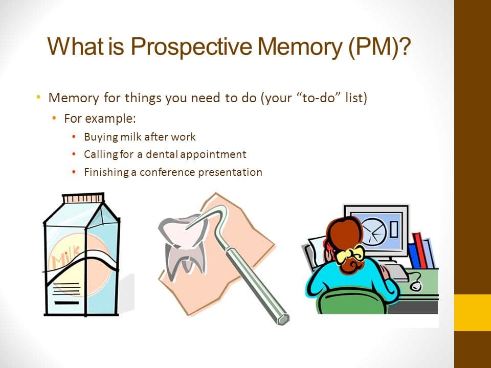 A/an prospective memory has the function of reminding yourself to remember something in the future. It may be defined a…
