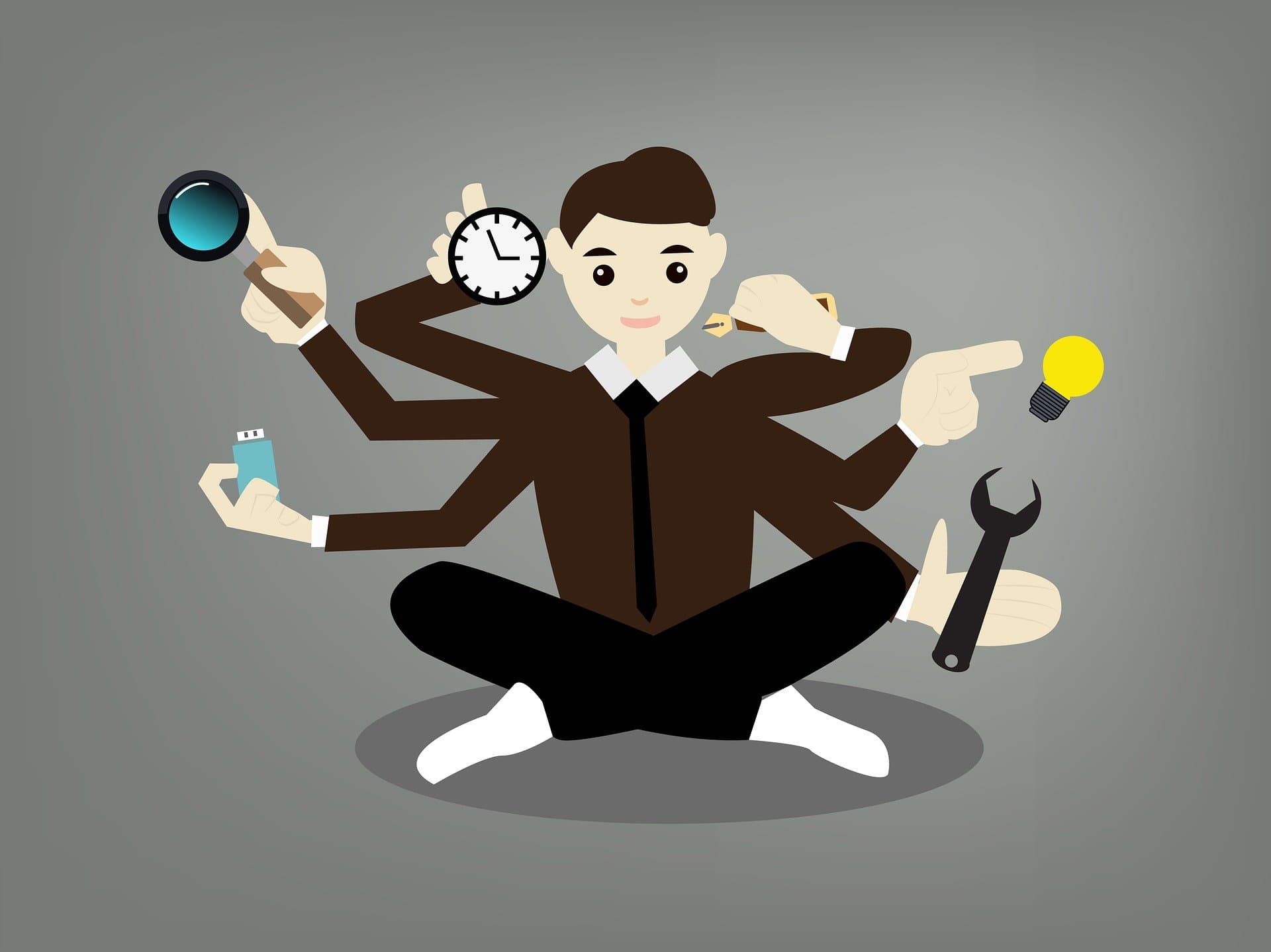 2 multitasking: Multitasking is less efficient than working on a single task