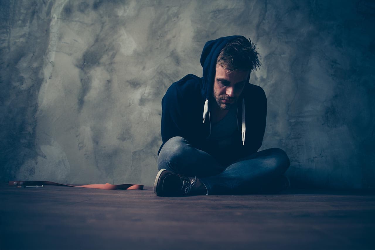 heroin withdrawal: If you go through a period of not having a drug, you experience withdrawal