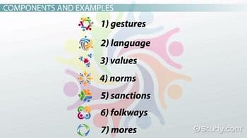 What is Non-material culture? Does not include physical objects Also called: Symbolic culture