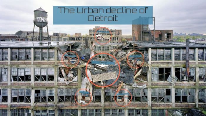 What is Urban Decline? As people move out of city centers, city can fall into disrepair