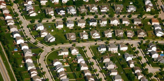What is Suburbanization? Movement away from cities to get a larger home