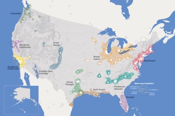 What is a Megalopolis? Many connected metropolises